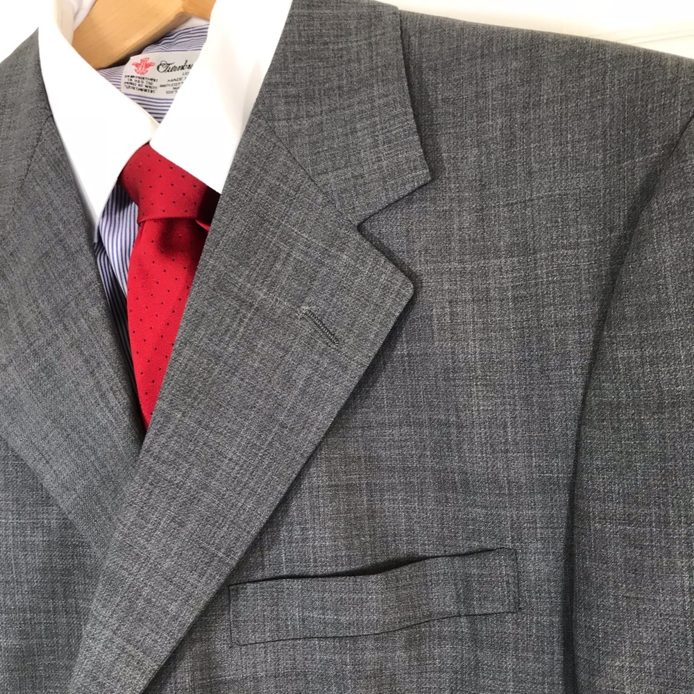 Jos a bank 44S charcoal blazer sport coat